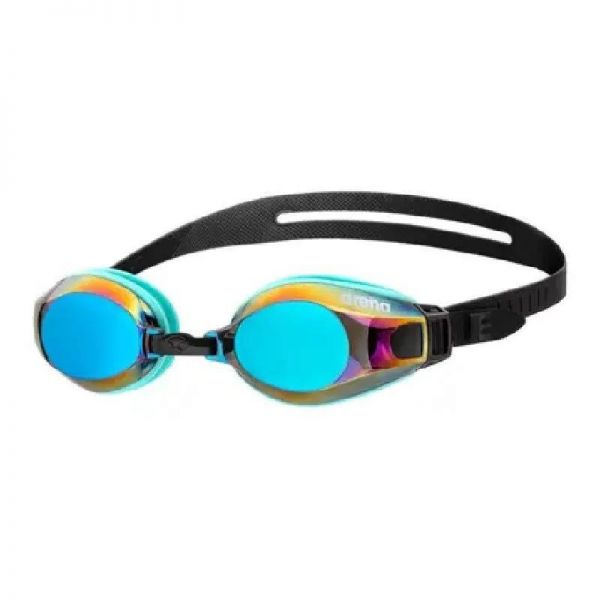 Окуляри для плавання Arena ZOOM X-FIT MIRROR блакитний, чорний