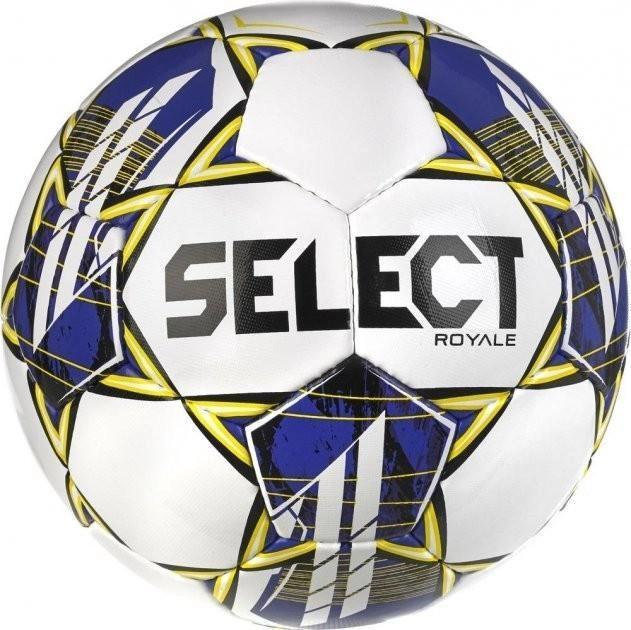 М'яч футбольний Select ROYALE FIFA v23 біло-фіолетовий Уні