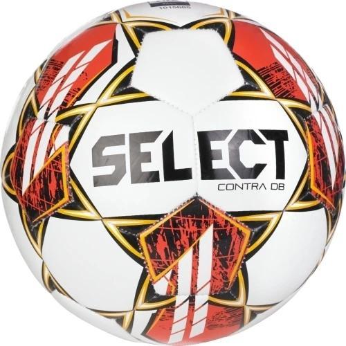 М'яч футбольний Select CONTRA DB v23 білий, червоний, золотистий Уні