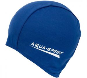 Шапка для плавання Aqua Speed POLYESTER CAP 5763 синій УНІ OSFM