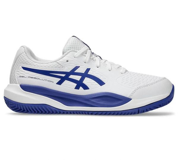 Кросівки дит. Asics GEL-RESOLUTION X GS CLAY White/Dark Cobalt