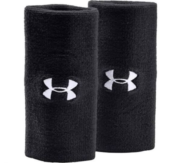 Напульсники Under Armour UA 6'' Performance Wristband чорний UNI