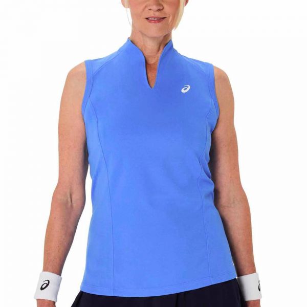 Майка тенісна Asics Court Tank Blue Coast