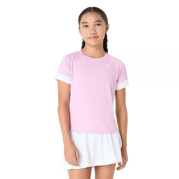 Футболка тенісна Asics Girls Tennis SS Top White/Brilliant