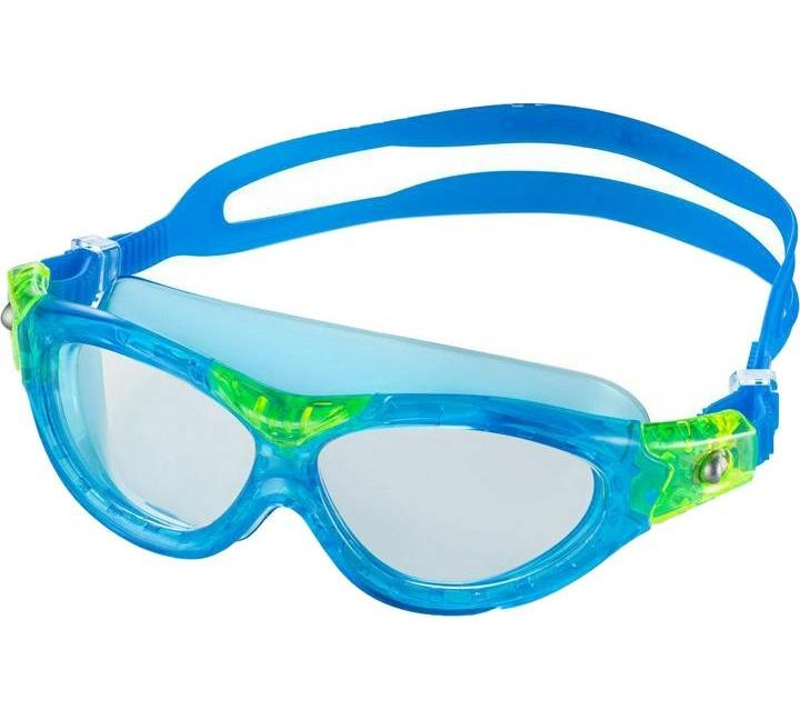 Окуляри для плавання Aqua Speed MARIN KID 9020 блакитний, зелений- дитячі (5-10 років)