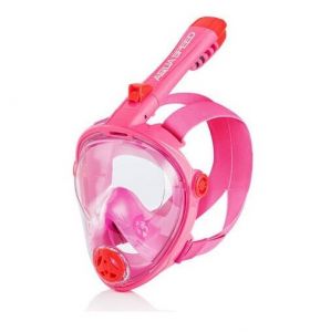 Повнолицева маска Aqua Speed SPECTRA 2.0 7085 рожевий, червоний