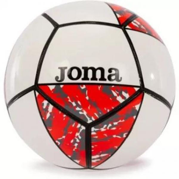 М'яч футбольний Joma CHALLENGE II біло-червоний Уні
