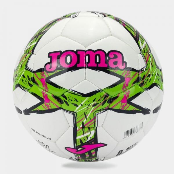 М'яч футбольний Joma DALI III зелений, рожевий Уні