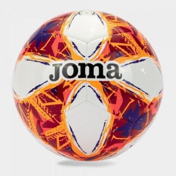М'яч футбольний Joma CHALLENGE III білий, помаранчевий Уні