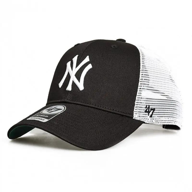 Кепка-тракер 47 Brand NEW YORK YANKEES чорний, білий, зелений Уні