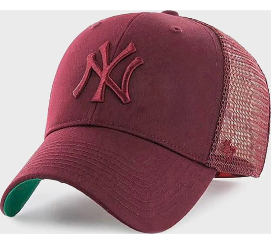Кепка-тракер 47 Brand NEW YORK YANKEES BRANSON бордовий Уні