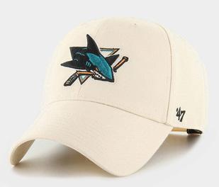 Кепка 47 Brand NHL SAN JOSE SHARKS бежевий Уні