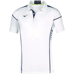 Чоловіче поло Mizuno Hex Rect White/Navy