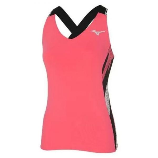 Майка спортивна Mizuno Printed Tank Neon Flame
