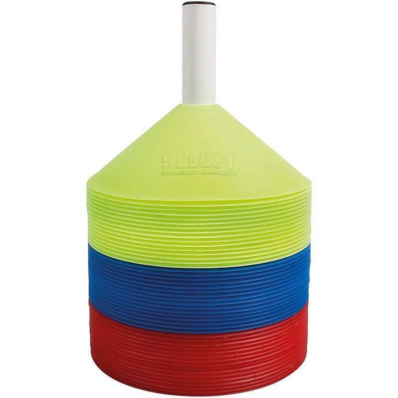 Набір маркерів Select Marker Set 48 plastic holder червоний, жовтий, синій OSFM