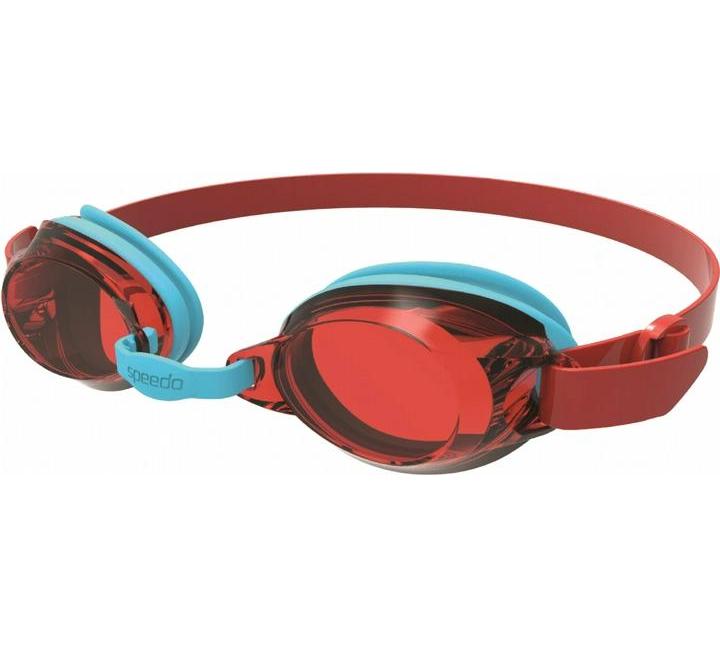 Окуляри для плавання Speedo JET V2 GOG JU блакитний, червоний- дитячі (6-14 років)