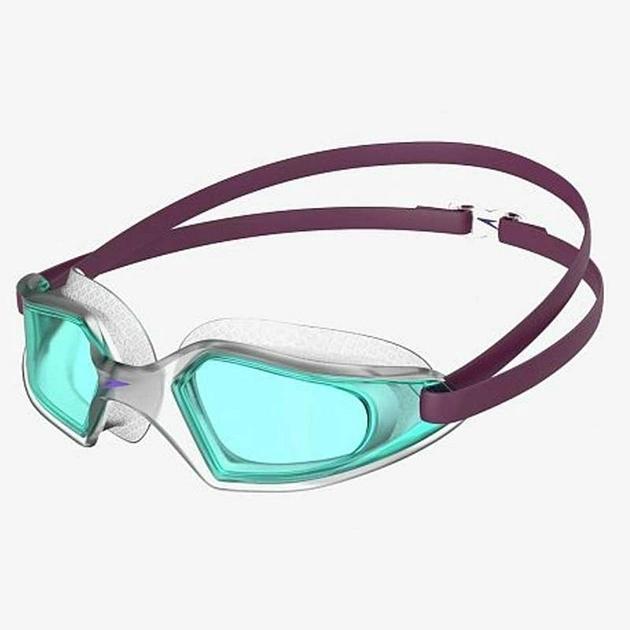 Окуляри для плавання Speedo HYDROPULSE GOG JU пурпурний, блакитний- дитячі (6-14 років)