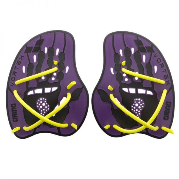 Лопатки для плавання Arena VORTEX EVOLUTION HAND PADDLE фіолетовий, жовтий Уні
