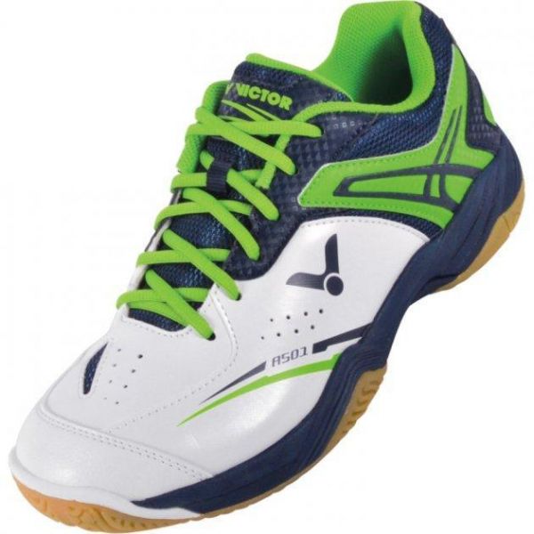 Кросівки сквош Victor A501 Indoor white/green Unisex 