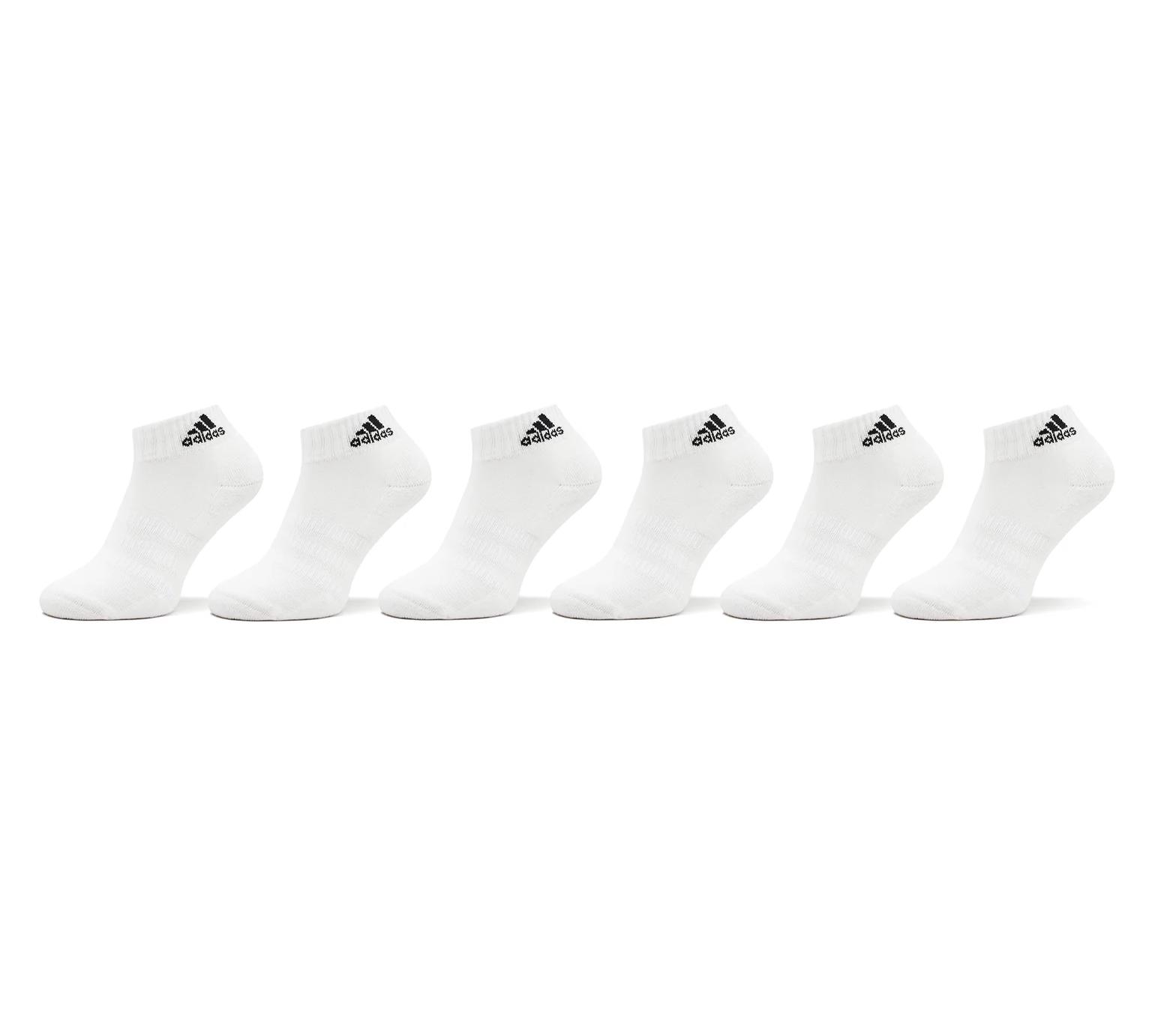 Шкарпетки Adidas C SPW ANK 6P білий, чорний Уні