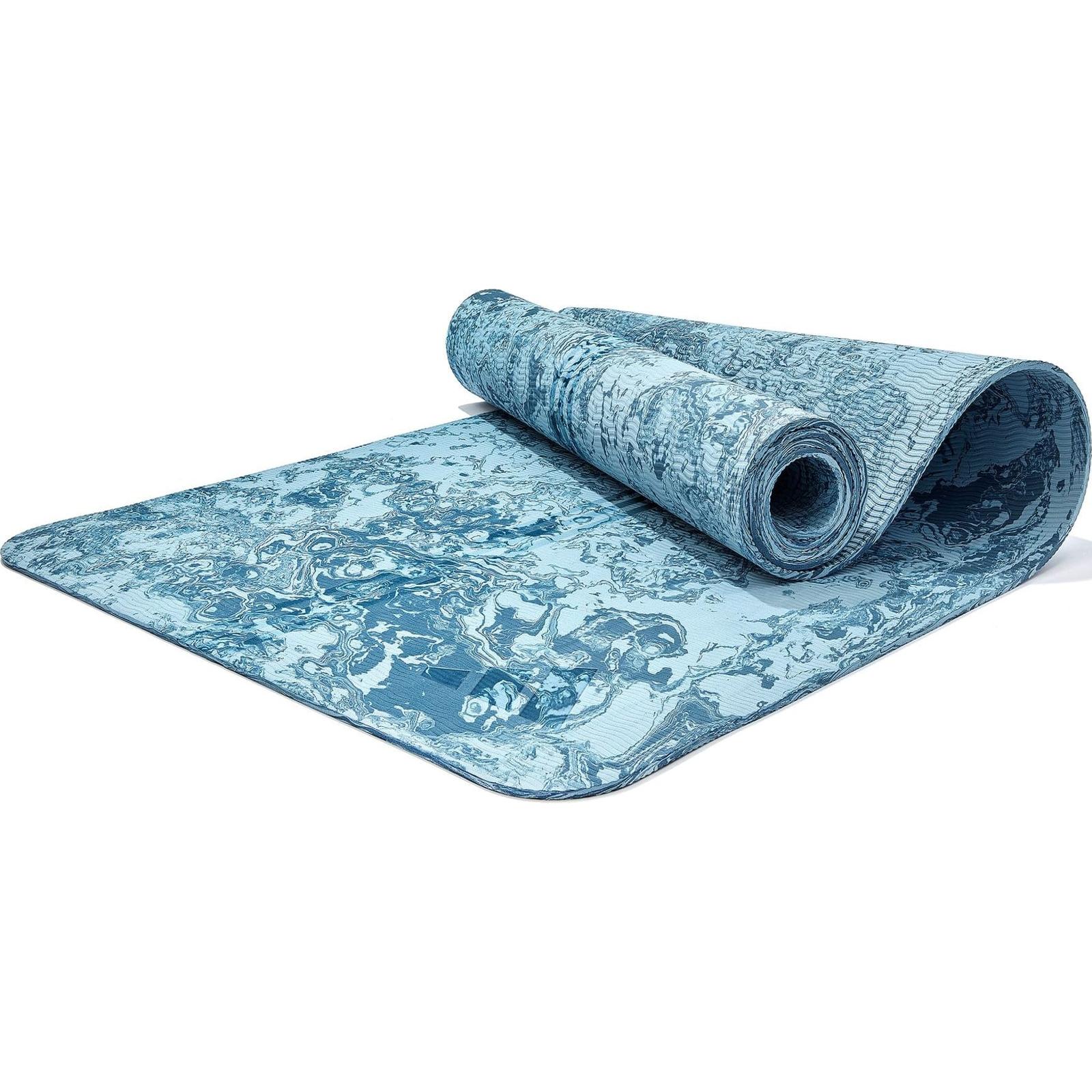 Килимок для йоги Adidas Camo Yoga Matte блакитний Уні 176 х 61 х 0,5 см
