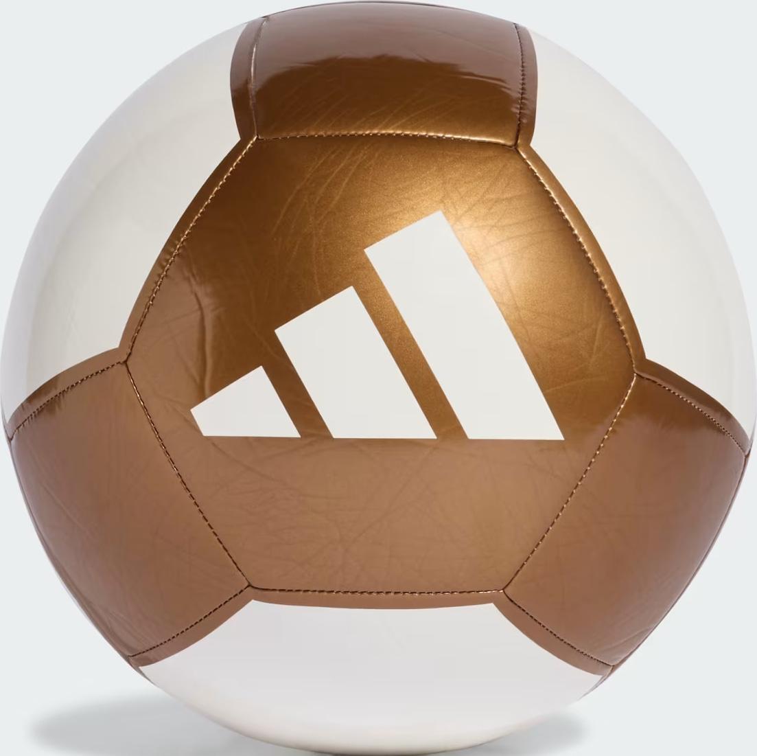 М'яч футбольний Adidas EPP CLB білий, золотий Уні
