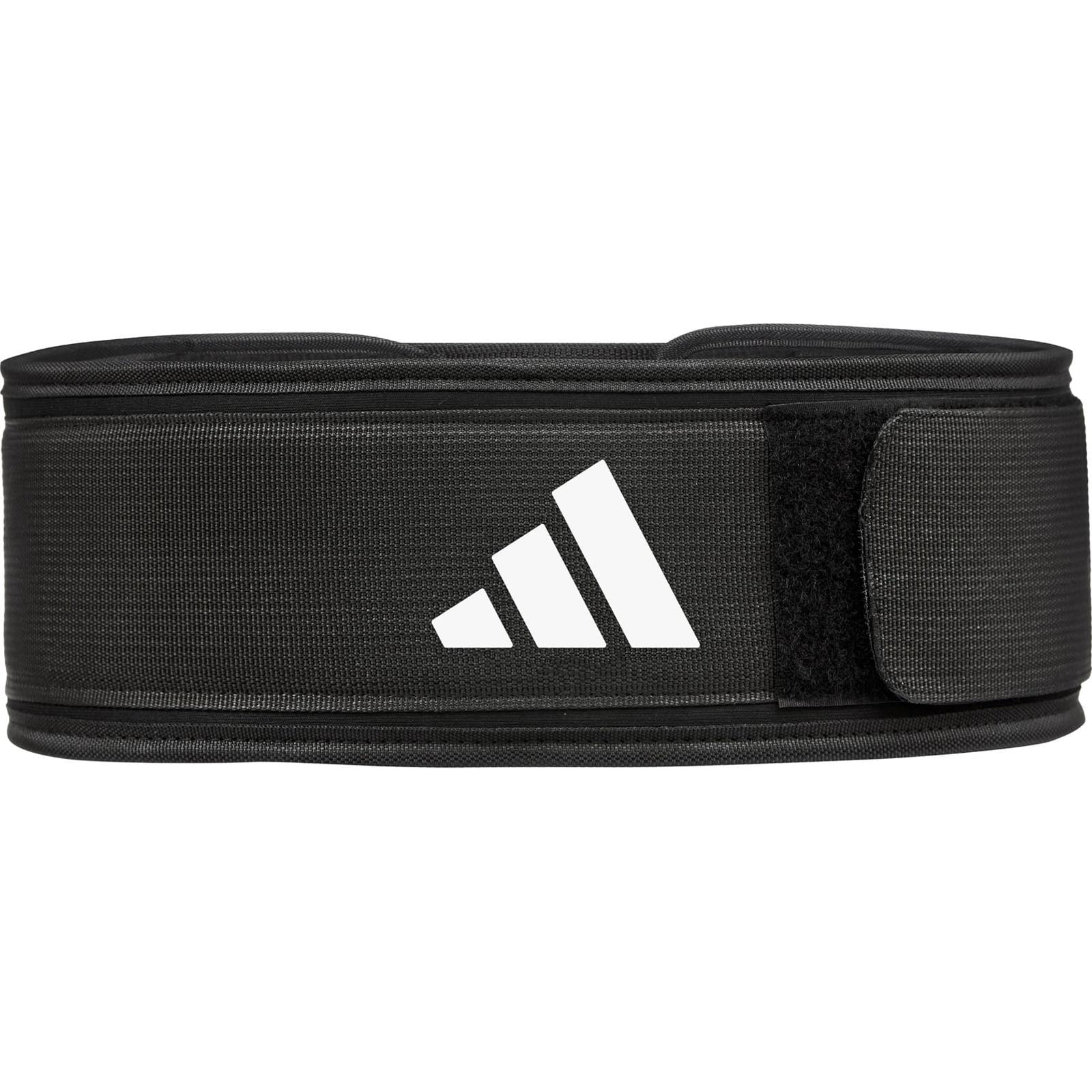 Пояс для важкої атлетики Adidas Essential Weightlifting Belt чорний Уні