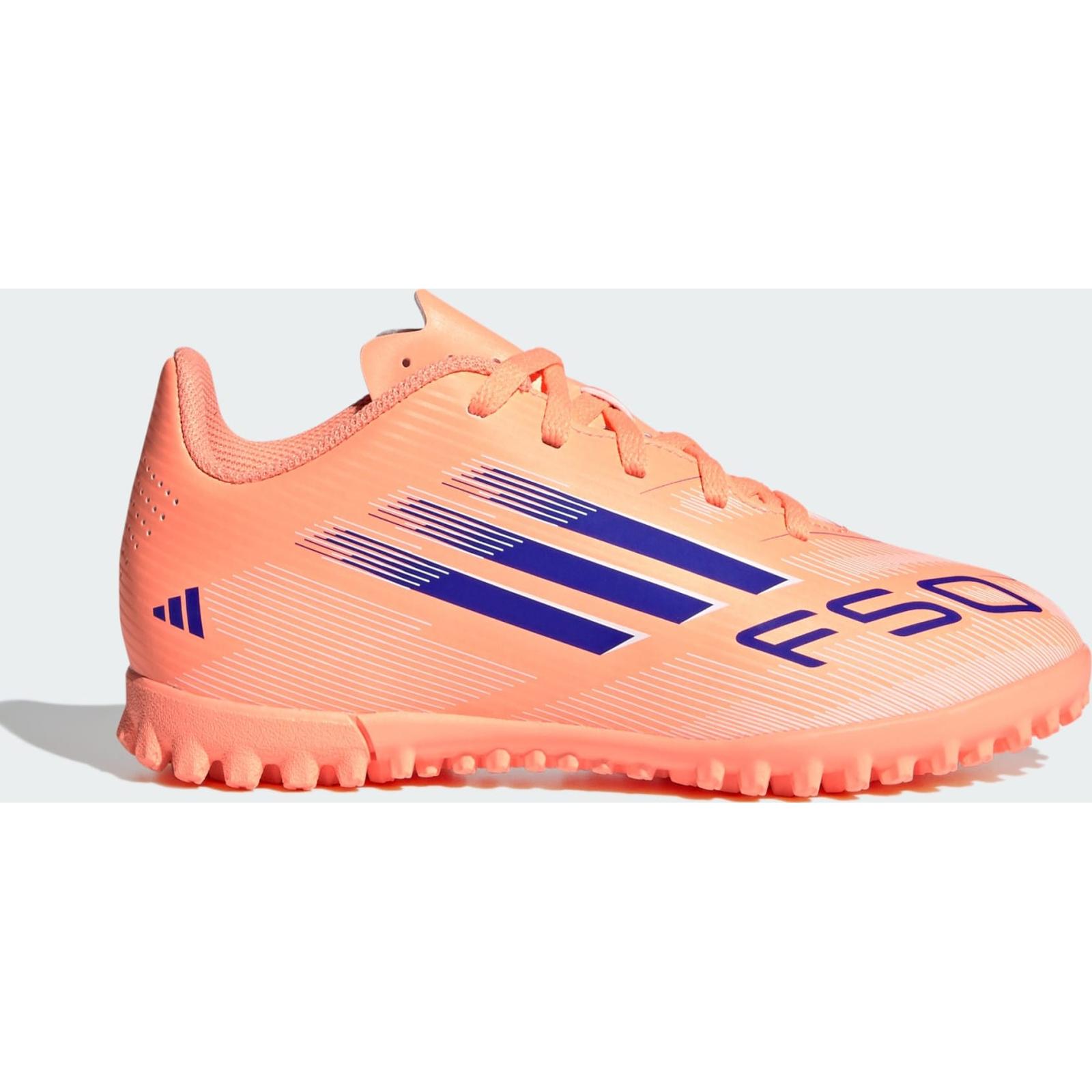 Сороконіжки Adidas F50 CLUB TF J помаранчевий Діт