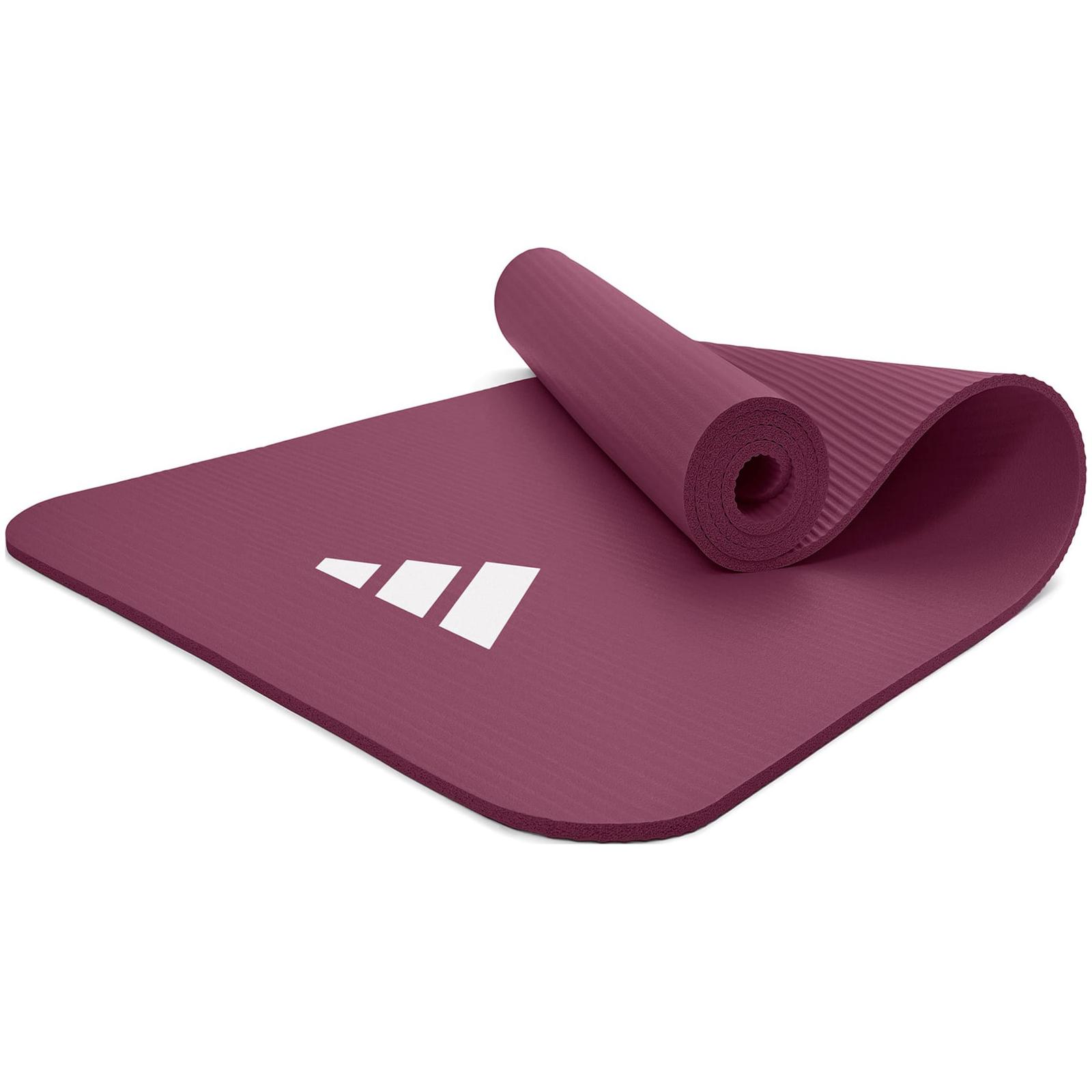 Килимок для фітнесу Adidas Fitness Mat бордовий Уні