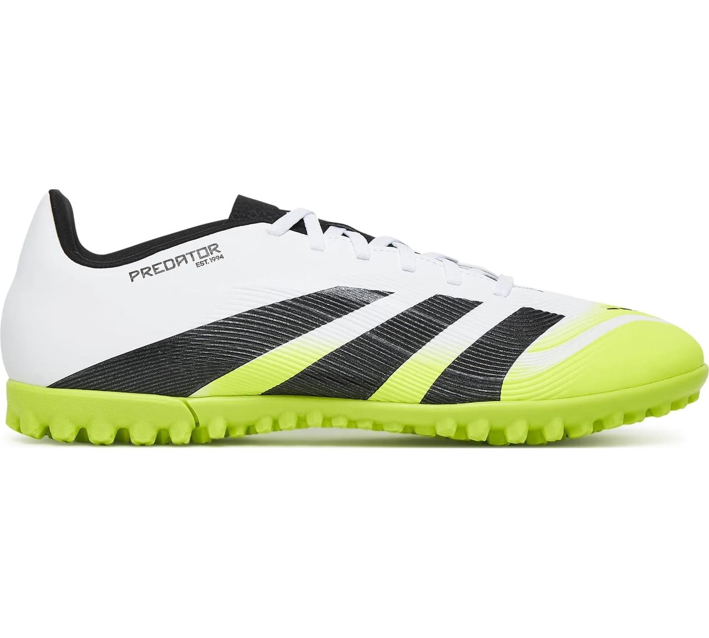 Сороконіжки Adidas PREDATOR CLUB TF білий, чорний, зелений Уні