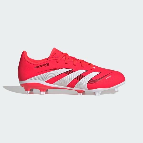 Бутси Adidas PREDATOR LEAGUE FIRM/MULTI-GROUND KIDS червоний, білий Дитячі