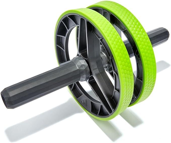 Ролик для пресу Adidas Performance Ab Wheel чорний, салатовий Уні