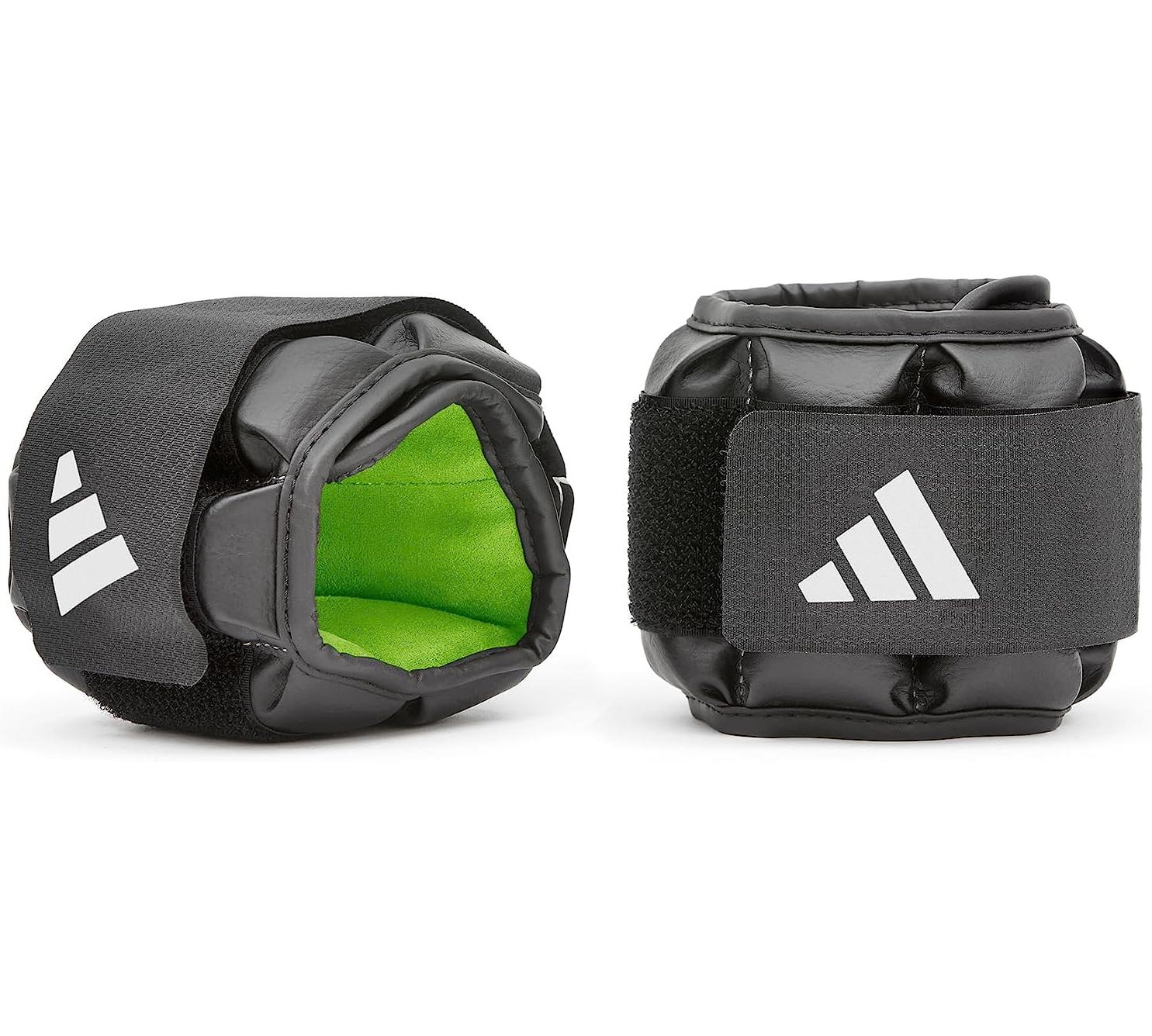 Обважнювачі для щиколотки/зап'ястя Adidas Performance Ankle чорний, зелений Уні 0.5 кг