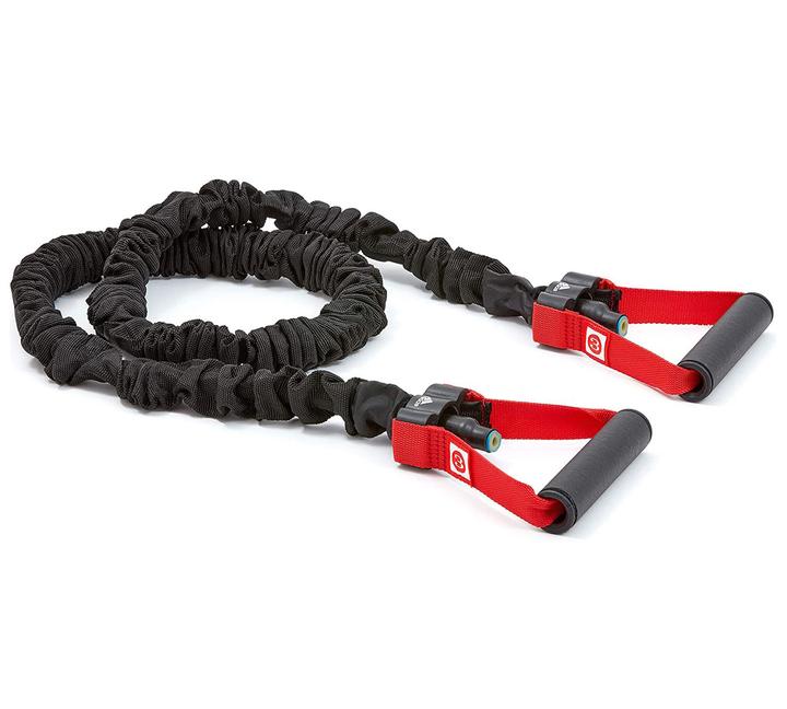 Еспандер трубчастий Adidas Power Tube чор, червоний Уні 122 см