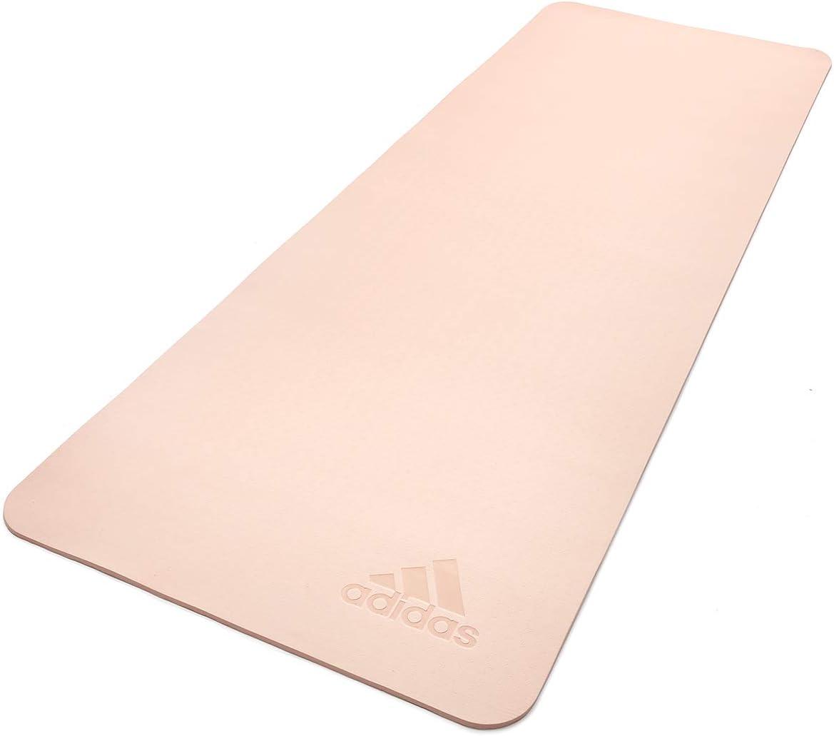 Килимок для йоги Adidas Premium Yoga Mat бежевий Уні
