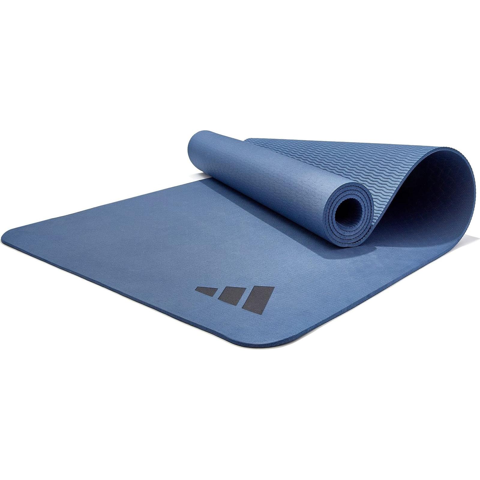 Килимок для йоги Adidas Premium Yoga Mat синій Уні 176 х 61 х 0,5 см