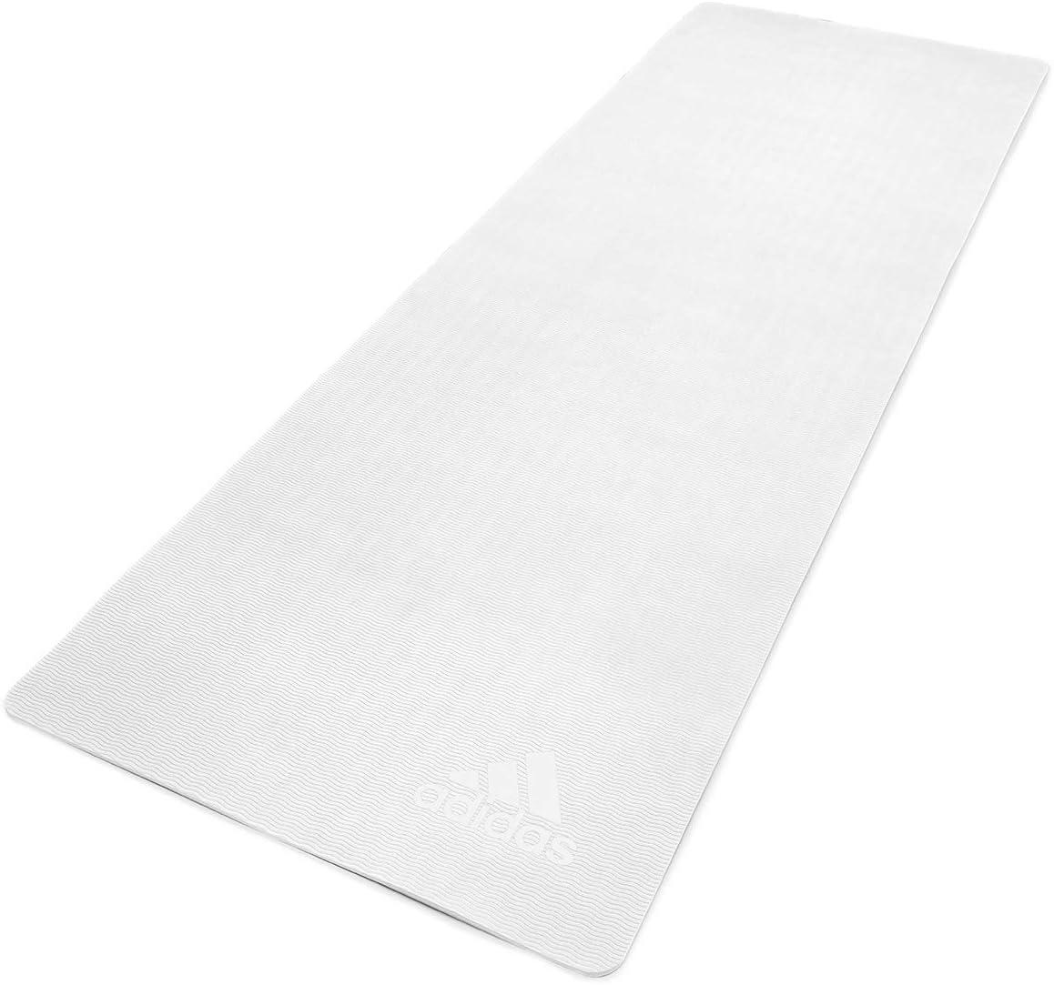 Килимок для йоги Adidas Premium Yoga Mat білий Уні