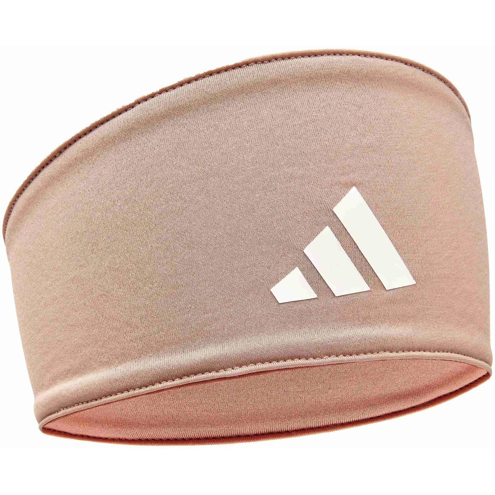 Пов'язка на голову Adidas Reversible Headband коричневий Жін