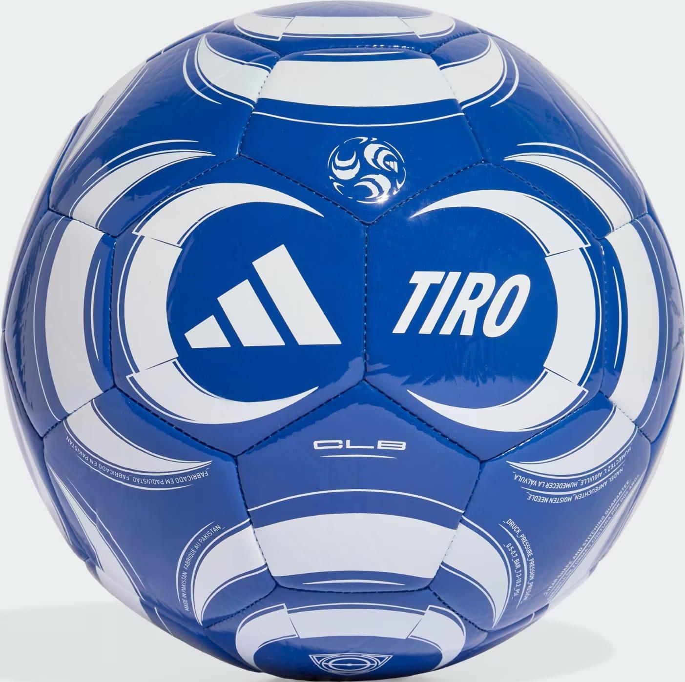 М'яч футбольний Adidas TIRO CLB синій, білий Уні