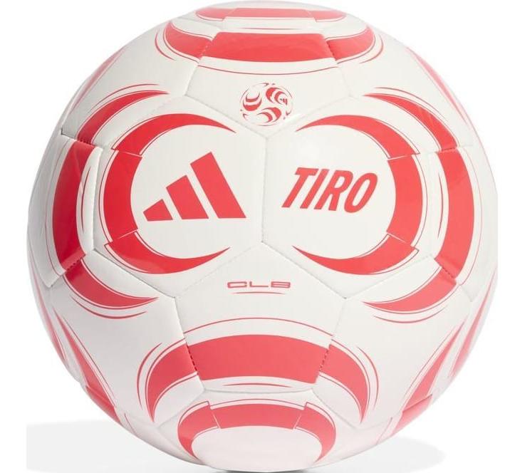 М'яч футбольний Adidas TIRO CLB білий, червоний Уні