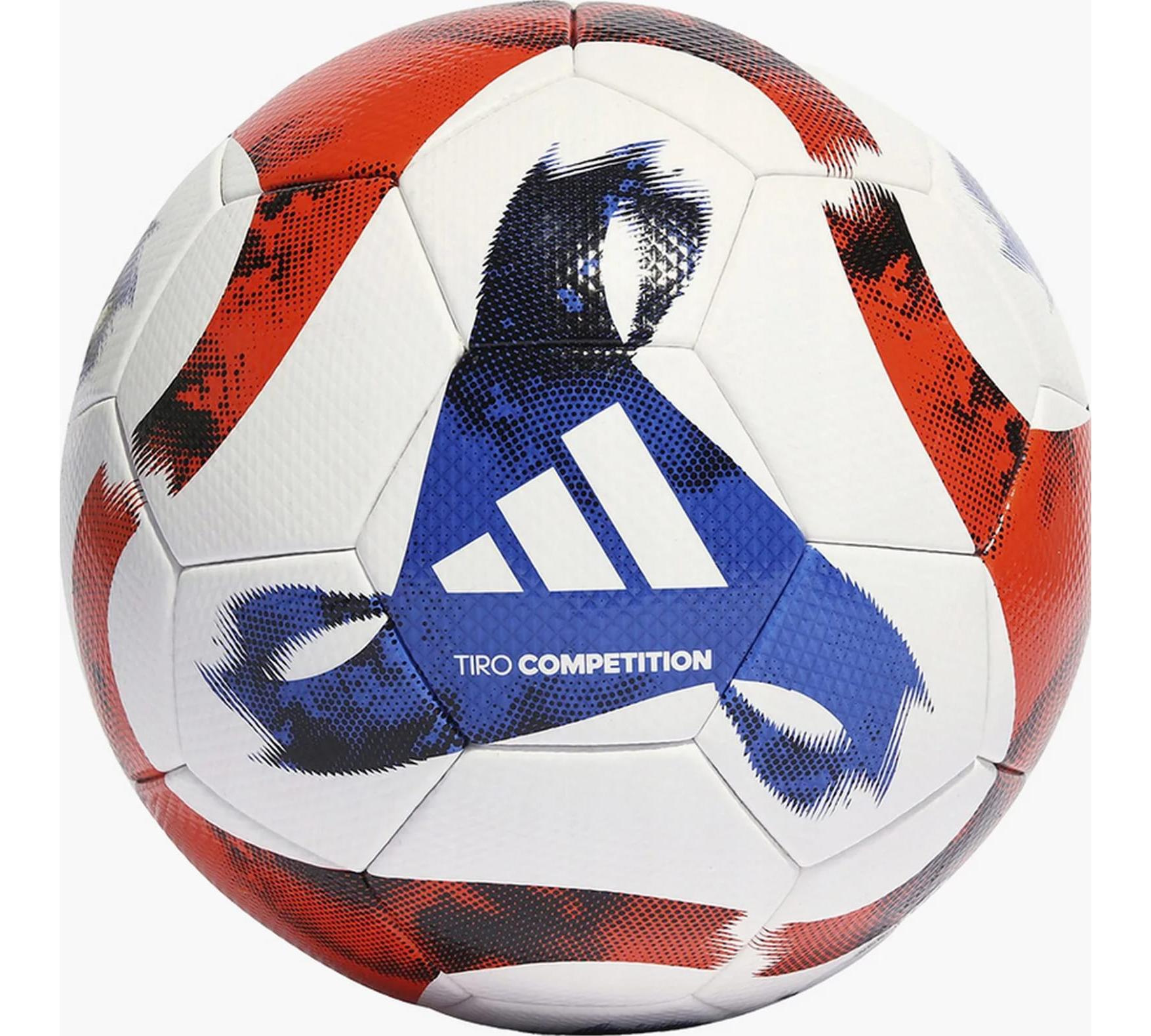 М'яч футбольний Adidas TIRO COM білий, синій, червоний Уні