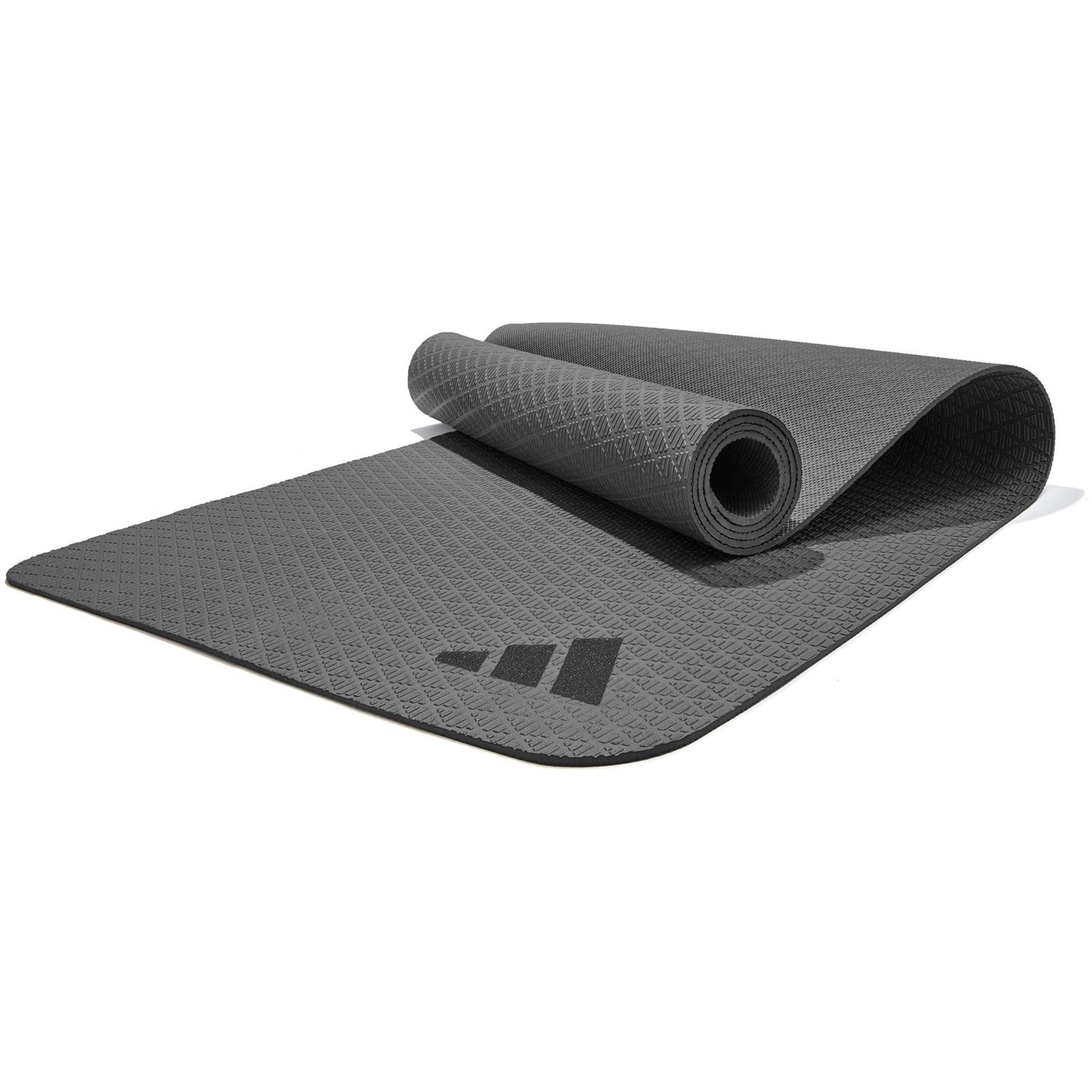 Килимок для йоги Adidas Yoga Mat чорний Уні 173 х 61 х 0,4 см