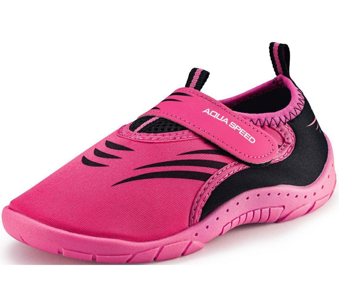 Аквашузи Aqua Speed AQUA SHOE MODEL 27F 9370 рожевий, чорний Уні