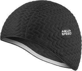 Шапка для плавання Aqua Speed BOMBASTIC TIC-TAC 5718 чорний Уні