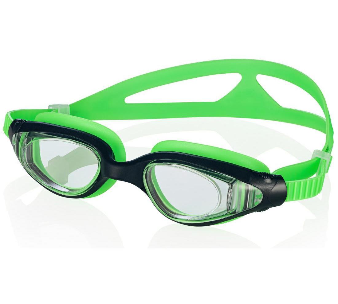 Окуляри для плавання Aqua Speed CETO 9286 зелений, чорний- дитячі (6-12 років)