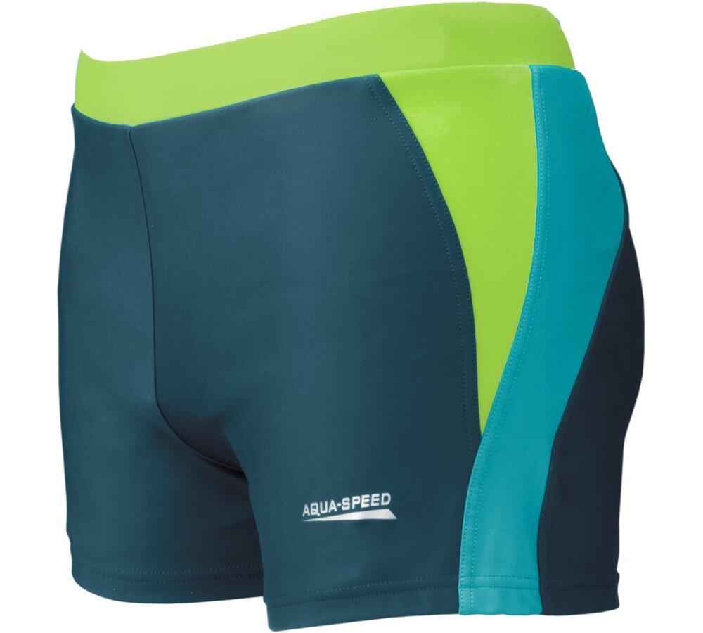 Плавки-боксери для чоловіків Aqua Speed DARIO 6235 блакитний, зелений, синій Чол