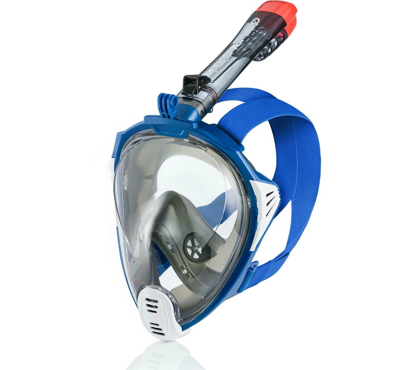 Повнолицьова маска Aqua Speed DRIFT 7090 синій, чорний Уні