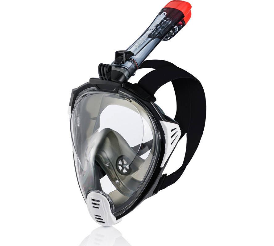 Повнолицьова маска Aqua Speed DRIFT 7091 чорний, білий Уні