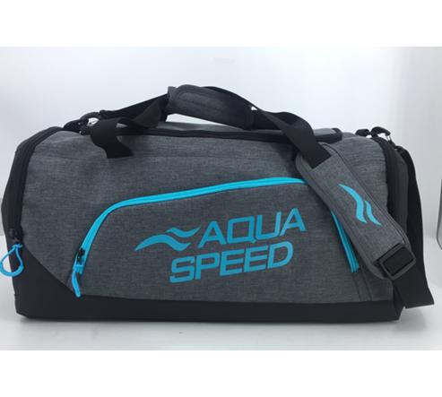 Cумка для басейна Aqua Speed Duffel bag M 60145 35L литров сірий, блакитний Уні