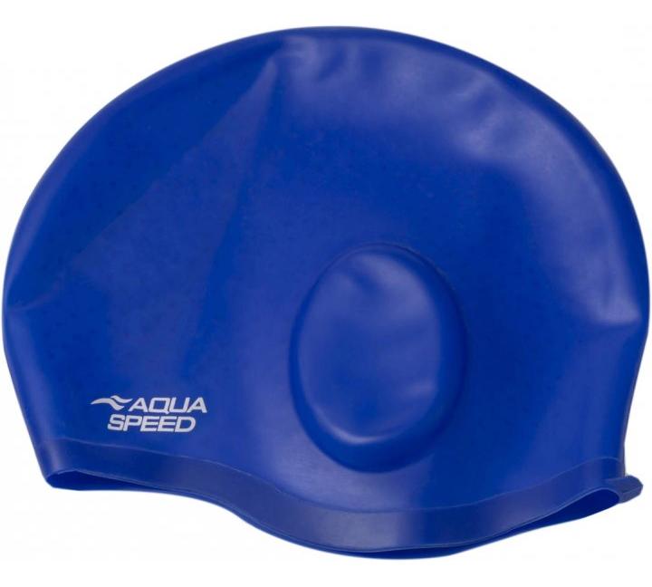 Шапочка для плавання Aqua Speed EAR CAP Comfort 9891 синій  OSFM